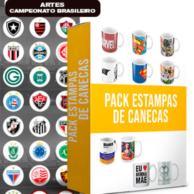Pack Arte Caneca – Campeonato Brasileiro